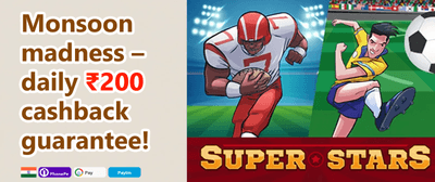 VIP Cashback promotion